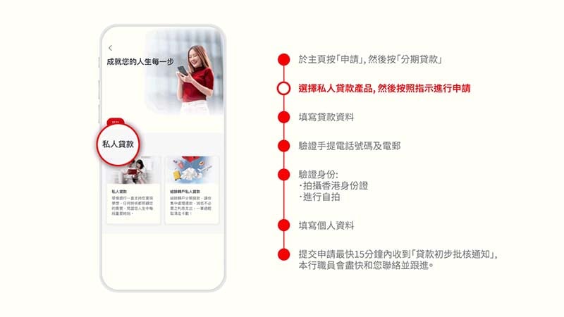 OCBC App申請結餘轉戶私人貸款步驟
