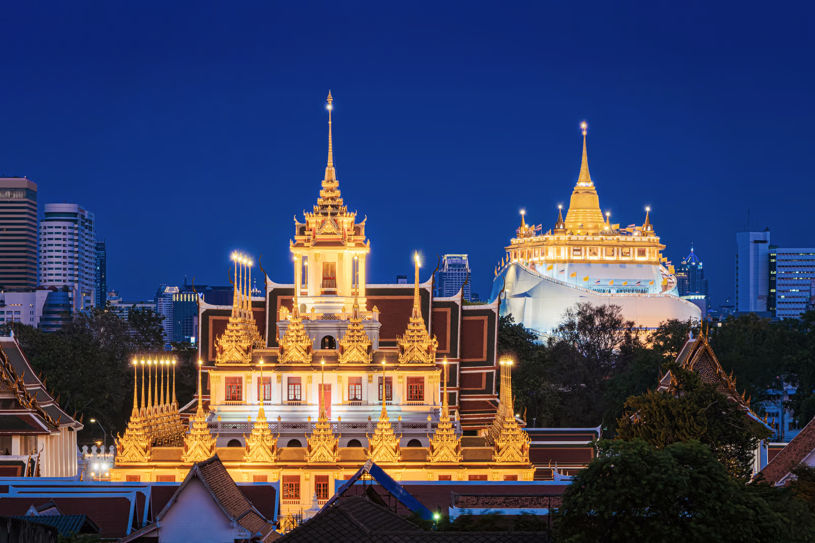 Urban city in Bangkok, Thailand